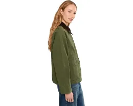 Куртка Levi's из хлопка в стиле амбарной с вельветовым воротником