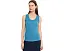 Топ NIC+ZOE Perfect Knit Rib Scoop Tank бирюзового цвета