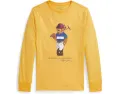 Футболка с длинным рукавом и мишкой Polo Ralph Lauren