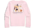 Футболка с длинным рукавом и карманом Vineyard Vines для детей