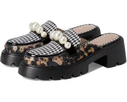 Лоферы Blue by Betsey Johnson Haizel с леопардовым принтом и стразами