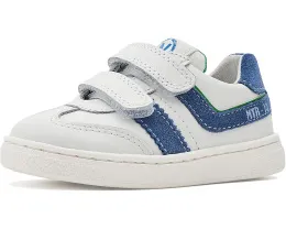 Кроссовки Naturino Marves Low Vl с кожаным верхом и двойной застежкой липучкой