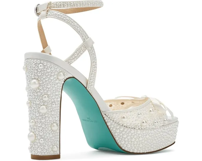 Туфли Blue by Betsey Johnson Enola с жемчужным декором и обмоткой