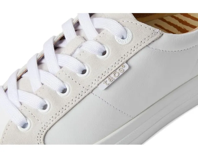 Кроссовки Taos Heart & Soul Lux из кожи с контрастным воротником и поддержкой свода стопы