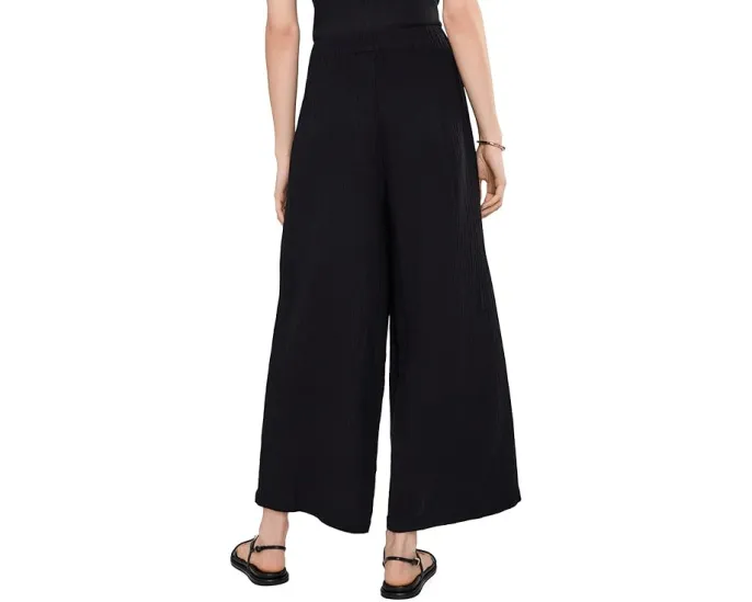 Брюки Organic Cotton Lofty Gauze Ankle Pants Eileen Fisher с завышенной талией