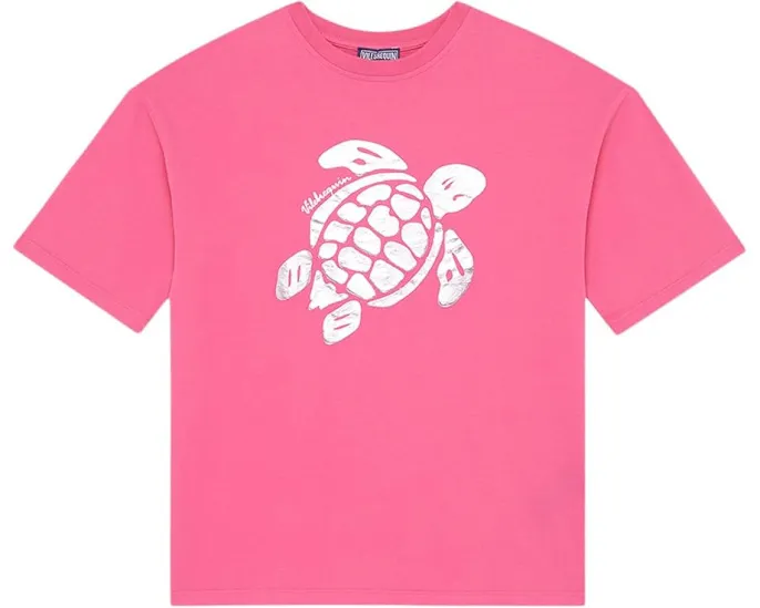 Оверсайз футболка Gaspard от Vilebrequin Kids из органического хлопка