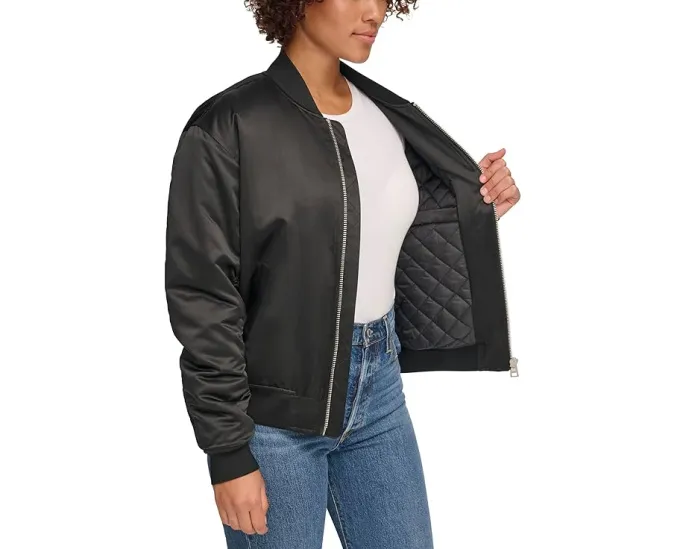 Levi's модная куртка-бомбер Fashion Bomber с рукавами-фонариками