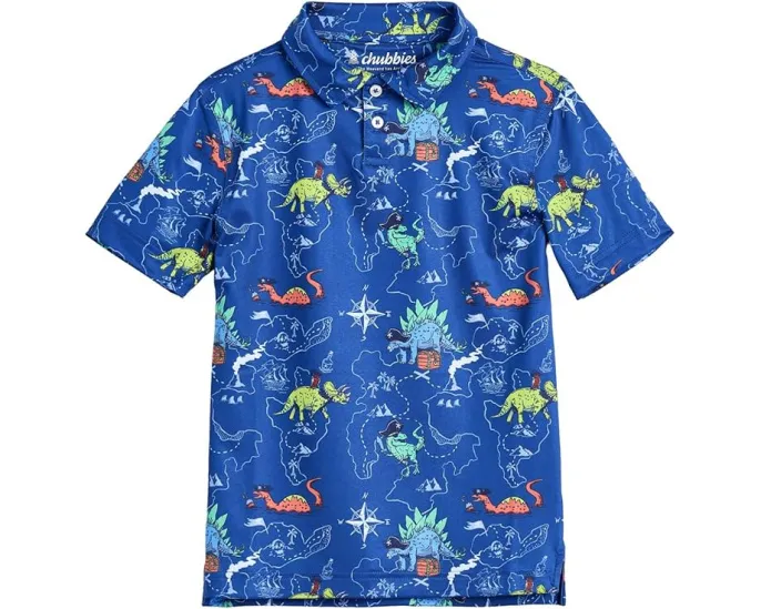 The Rex Marks The Spot Performance Polo (Big Kid)
