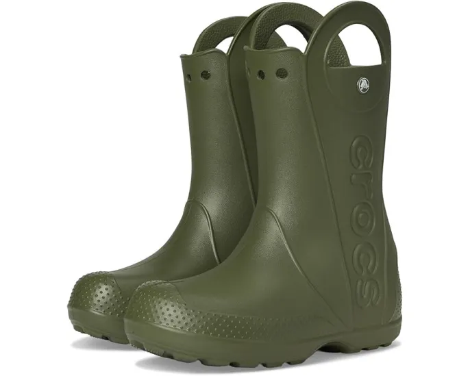 Детские резиновые сапоги Crocs Handle It с ручками для удобного надевания