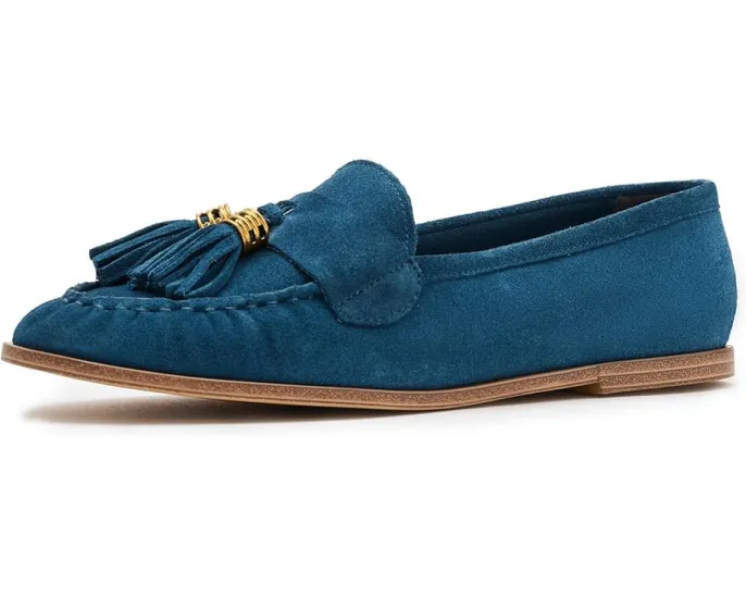 Лоферы Franco Sarto Carita с заостренным носком и кисточкой на экологичной коже