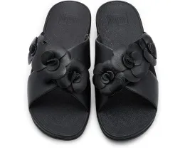 Сланцы FitFlop Lulu Flower Cross с цветочным перекрестным дизайном