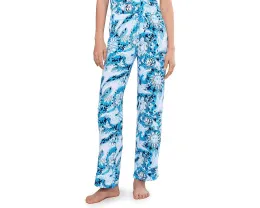 Lilly Pulitzer PJ Knit Pants с эластичным поясом и ярким принтом
