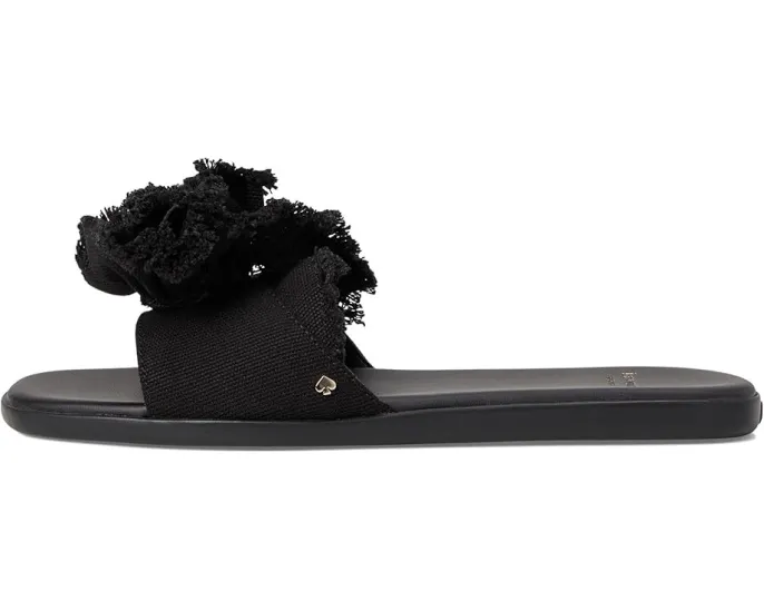 Сандалии на плоской подошве Kate Spade New York Flourish с декором в виде розы