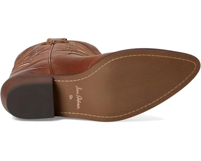 Сапоги Sam Edelman Rylin до икры с ажурными деталями и острым носком