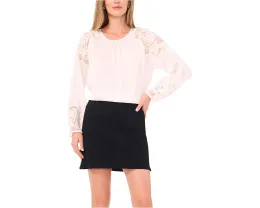 Блузка Vince Camuto с длинным рукавом и сборкой на горловине