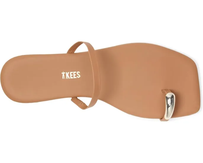 Сандалии TKEES Colette с квадратным носком и металлической фурнитурой