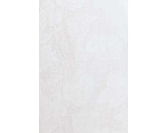 Топ NIC+ZOE NZT Lace Knit с разрезом и кружевной вязкой