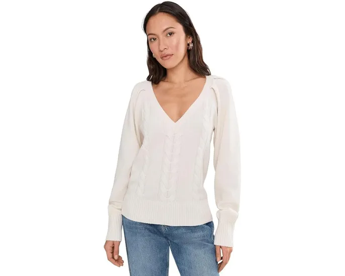 Свитер Madewell Femme Carlia с V-образным вырезом из шерсти мериноса