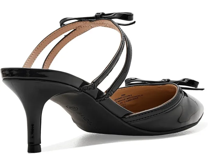 Туфли-мюли Bandolino Meggin с острым носком и бантом на каблуке kitten heel