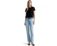 Джинсы AG Jeans Sandra Slim Straight с низкой посадкой