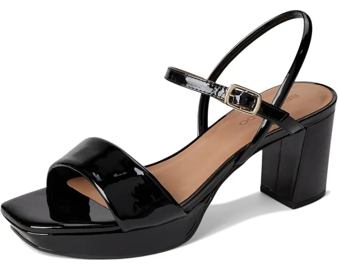 Босоножки Bernardo Canto на платформе с закрытой пяткой и квадратным носком