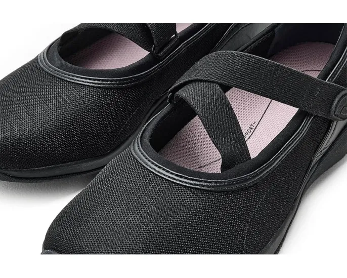 Кроссовки Ryka Era Mary Jane с ретро подошвой и эластичной перемычкой