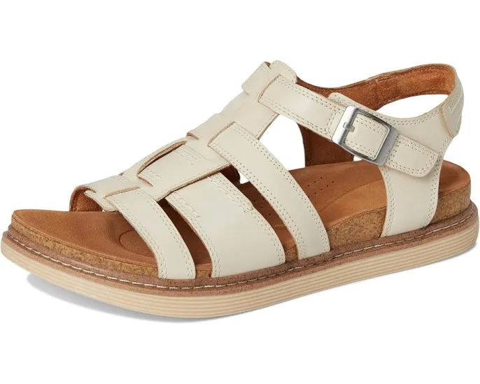 Сандалии Clarks Arwell Sun из кожи с цепкой подошвой