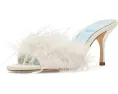 Сандалии-мюли Vince Camuto Paelly на высоком каблуке с перьями