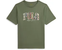 Хлопковая футболка Madras Logo Big Kid от Polo Ralph Lauren