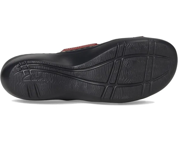 Сандалии Clarks Merliah 2 Belle на клиновидном каблуке с ремешками