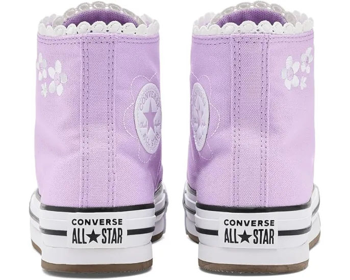 Кроссовки Converse Chuck Taylor Eva Lift Platform с принтом Bubble Flowers для старших детей