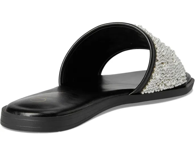 Сандалии Precly с жемчужным ремешком и открытым носком