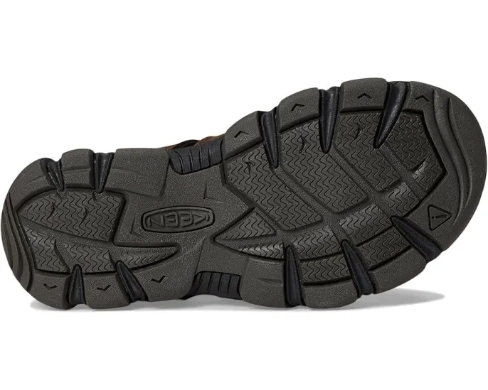 Сандалии KEEN Daytona II с водонепроницаемой кожей и пробковой подошвой