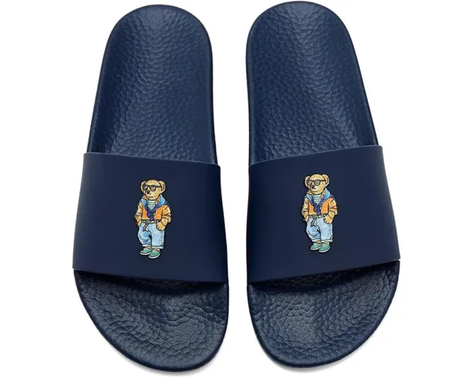 Сандалии Polo Ralph Lauren Polo Slide с принтом и синтетической подошвой