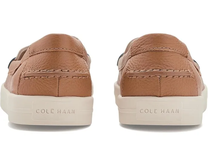 Лоферы Nantucket Drift Penny от Cole Haan бежево-голубые