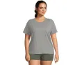 Короткая футболка Prana Everyday из органического хлопка с круглым вырезом