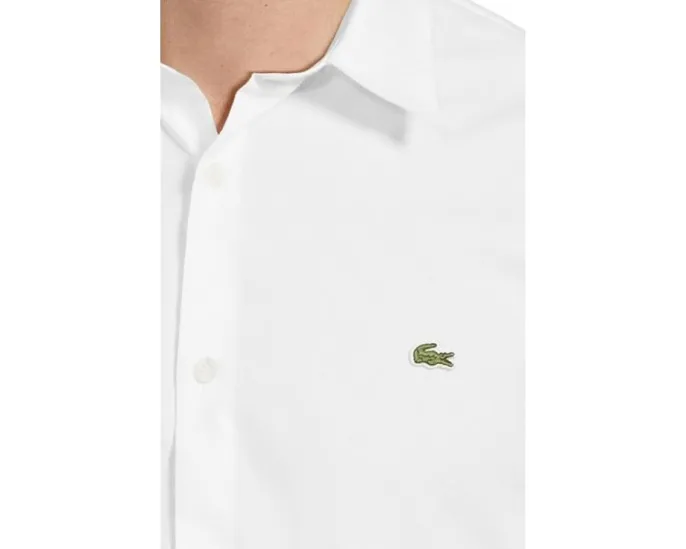 Lacoste рубашка Slim Fit Stretch Cotton Poplin приталенного кроя