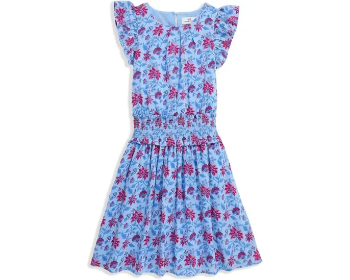 Платье Delia для малышей и детей от Vineyard Vines с рукавами-крылышками
