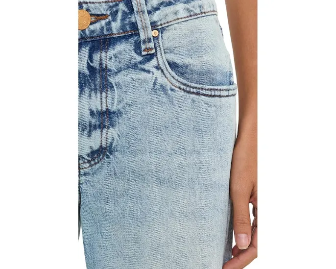 Свободные джинсы KUT from the Kloth Petite Selena с заниженной талией в голубом цвете