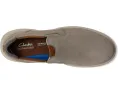 Мокасины Clarks Bradley Ease из нубука с эластичной вставкой