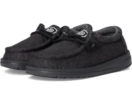 Детские слипоны Hey Dude Kids Wally Stretch Jersey с технологией Flex & Fold