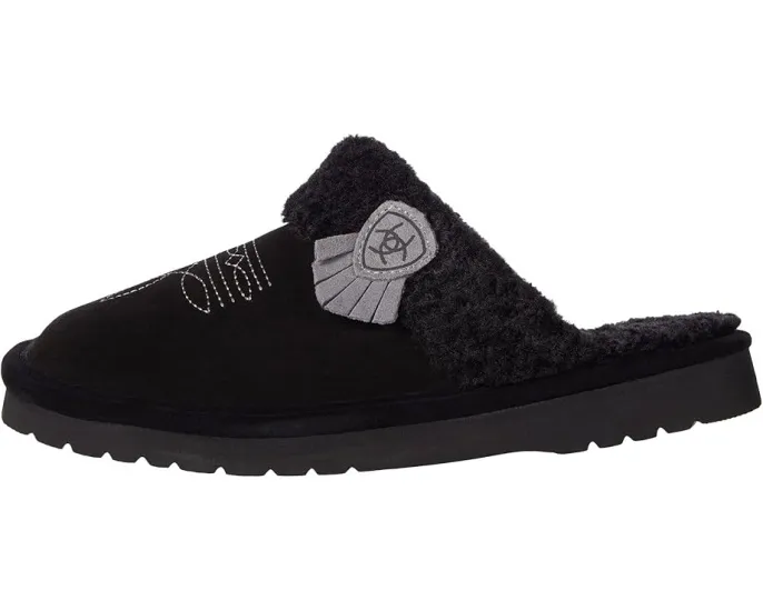 Клоги Ariat Jackie Square Toe с искусственной овчиной и квадратным носком