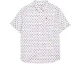 Рубашка Vineyard Vines Printed Cotton с коротким рукавом из хлопка