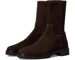 Ботинки Danny Tall Ankle Lug Sole Boots на массивной подошве из замши Loeffler Randall