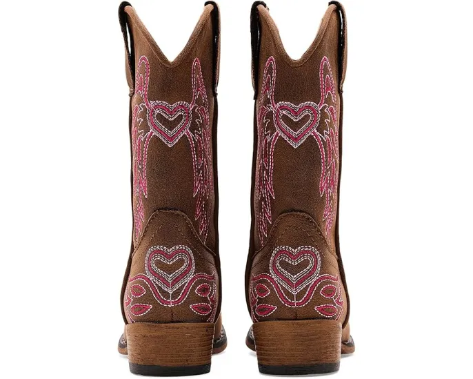 Roper Kids Сапоги Riley Wings с вышитыми крыльями и острым носком