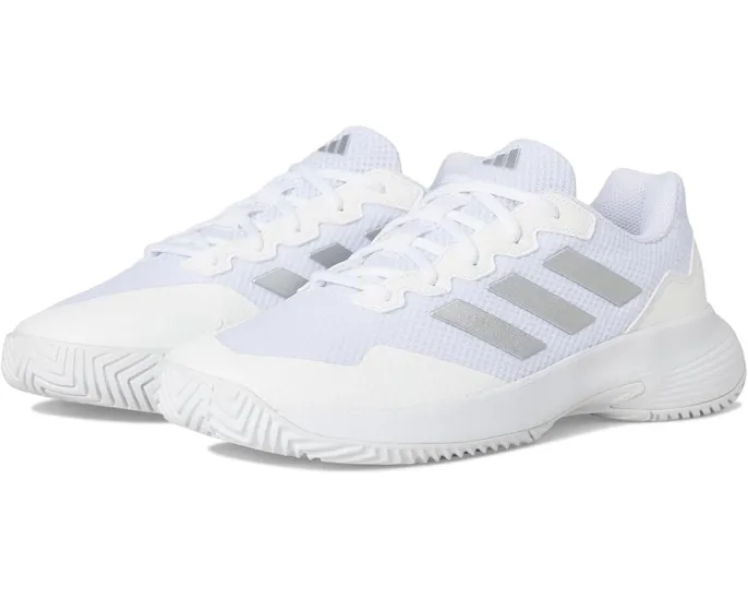 Теннисные кроссовки Adidas Game Court 2 с сетчатым верхом и подошвой Adiwear