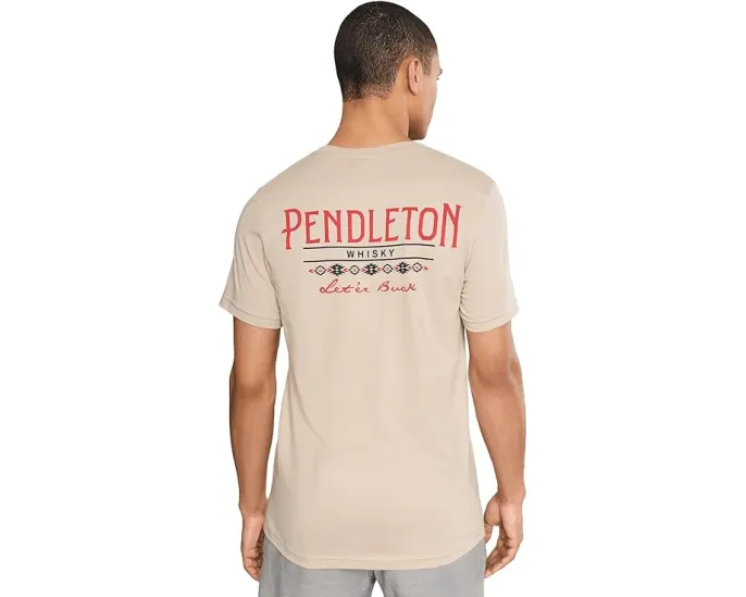 Футболка Pendleton с винтажным логотипом Whisky из мягкого хлопка