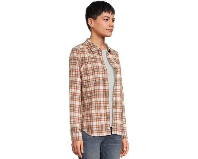 Royal Robbins оверсайз рубашка Lieback из органического хлопка в клетку