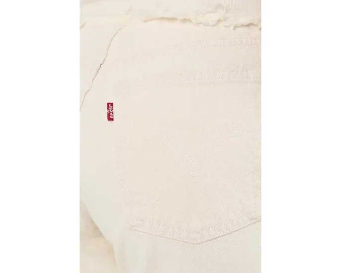 Прямые джинсы Levi's Ripped Wedgie с потертостями и рваными деталями