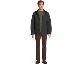 Свитер Barbour Essential Patch из чистой шерсти мериноса с кожаными заплатками